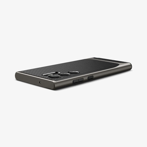 ACS05626 - Galaxy S23 Ultra Case Neo Hybrid in black showing the back
